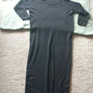 Vintage Donna Karan Intimates cashmere dress